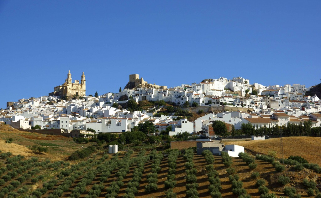 アンダルシアの白い村　「オルベラ」　スペイン